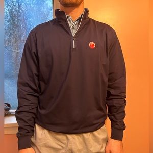 Navy golf quarter zip, FootJoy from Essex County Club